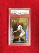 2024 Topps Chrome Youthquake Kyren Paris Rookie YQ-34 Gold Refractor /50 Basebal