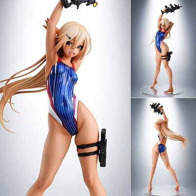 AMAKUNI ARMS NOTE Kouhai-chan Of The Swim Team 1/7 Scale PVC Painted Figure