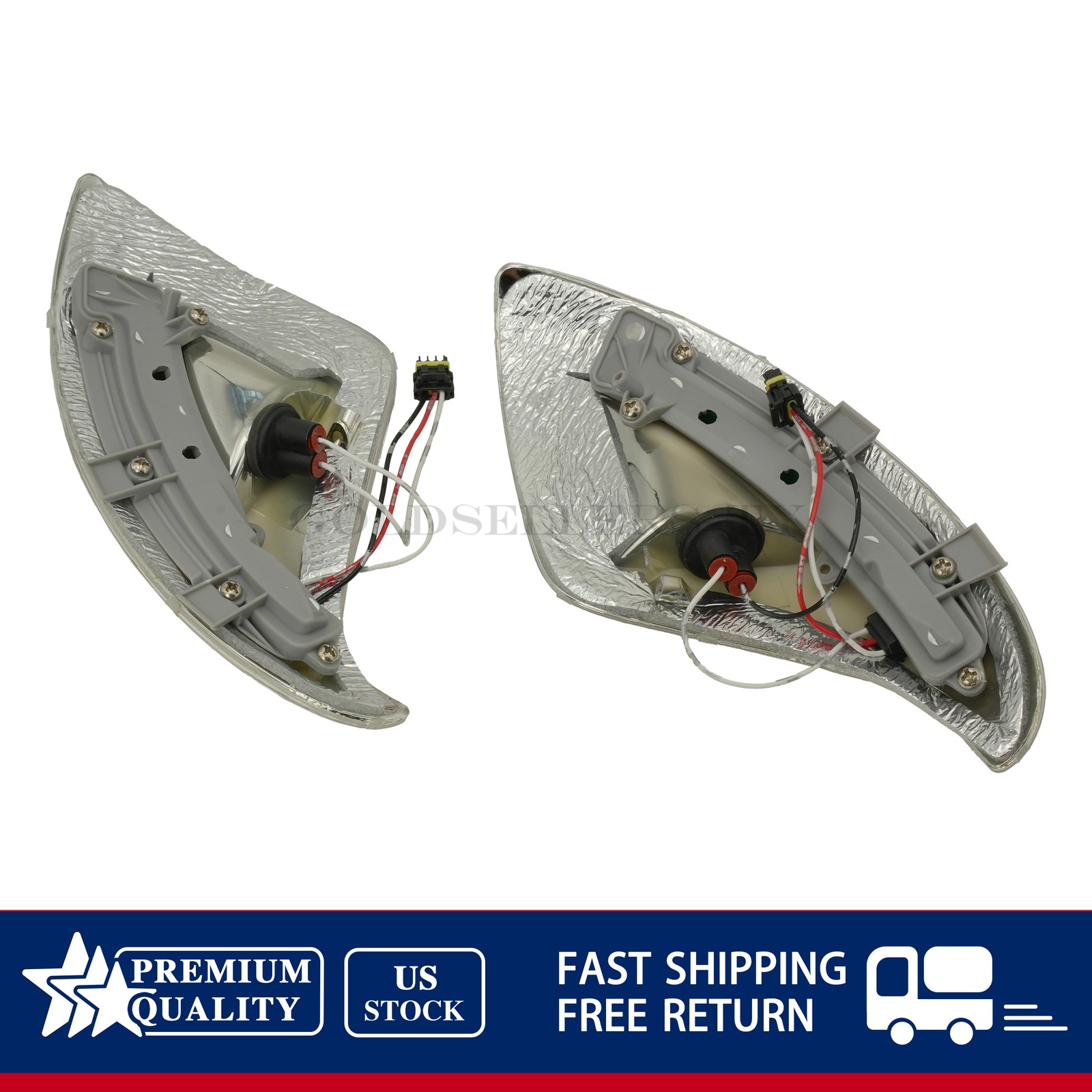 Fits Bentley Continental GT GTC Flying Spur Left & Right Mirror Light Lens US
