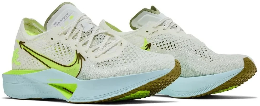 Nike ZoomX VaporFly Next% 3 White Jade Ice W for sale | eBay