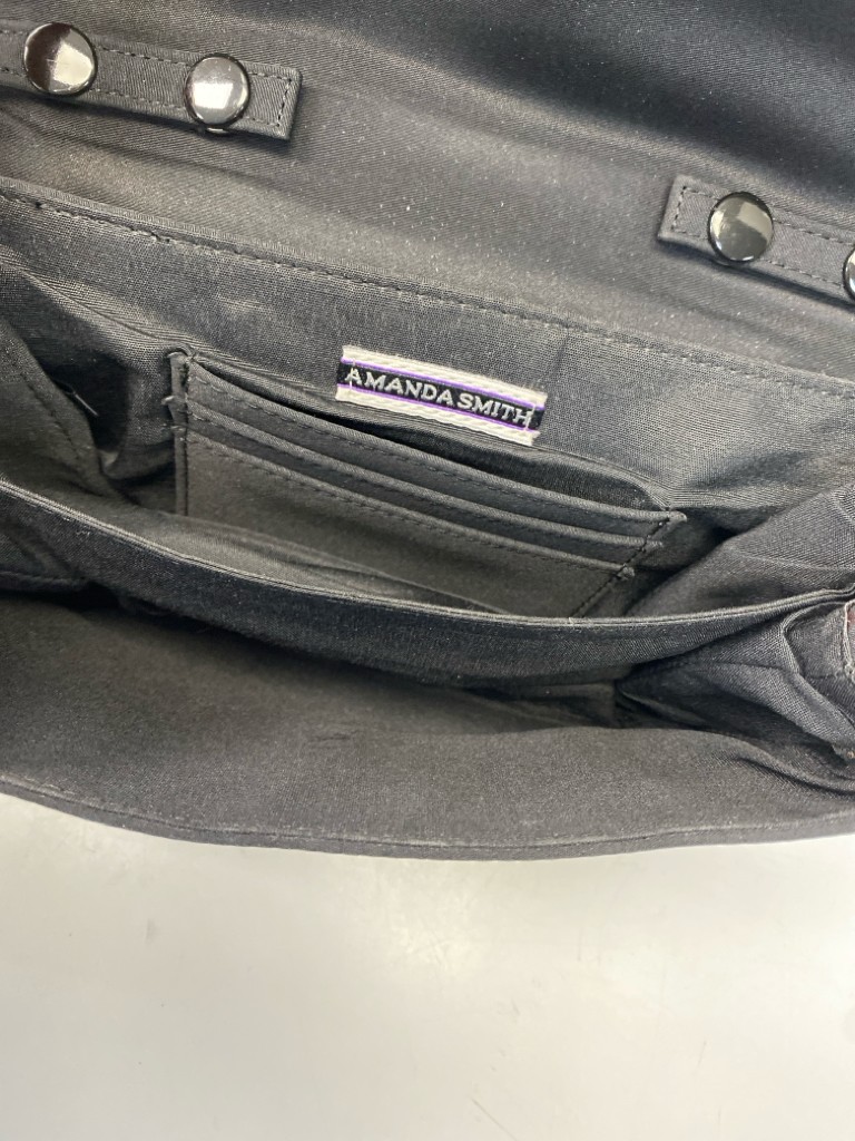 Amanda Smith Black Handbag - image 3