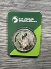 1oz .999 Fine Silver Rhinoceros San Diego Zoo Wildlife Alliance Round, 1 Ounce