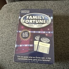 Fremantlemedia M & S All Star Family Fortunes Card Game Sealed 