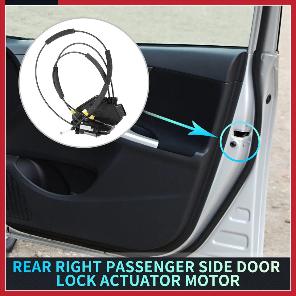 Motor actuador cerradura puerta trasera derecha para Nissan Pathfinder 13-20 825003KA0B Foto 2 de 4