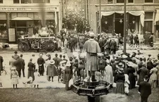 Rockford IL Illinois Fire Dept Steam Engine Steamer RPPC Photo Postcard COPY