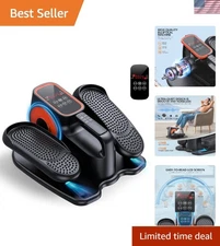 Adjustable Electric Seated Elliptical with LCD & Remote Control for Office Use