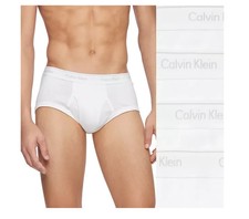 Hip Briefs Calvin Klein MENs X-Large CLASSIC Fit COTTON 4-pack