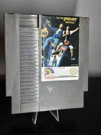 Bill and Ted's Excellent Video Game Adventure (Nintendo NES, 1991) Clean Tested