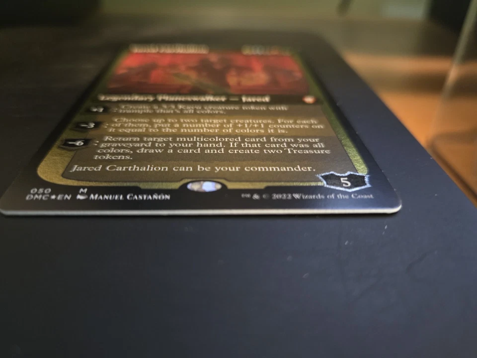 Jared Carthalion NM FOIL THICK STOCK  Commander: Dominaria United MTG FREE SHIP - Image 3 of 3