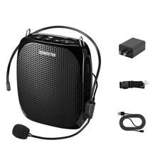 ZOWEETEK ZW-Z258 Portable Rechargeable Mini Voice Amplifier for Black