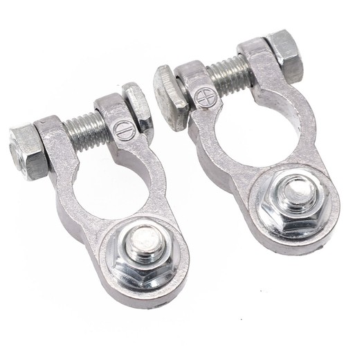 Terminal Clamp Vehicle Accessories Aluminum Alloy Clamp Set Positive&Negative - Picture 6 of 15