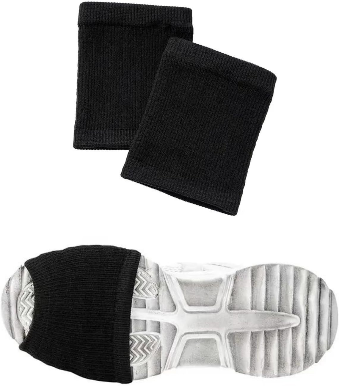 2 Pairs Socks for Dancing over Sneakers, Dance Shoe Socks on Smooth Floors