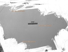 1900s Early Aviation Possible Wright Flyer High In Sky Glass Camera Negative