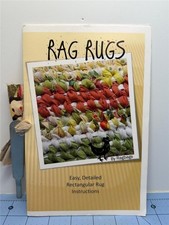 RUSTY CROW QUILT SHOP - Rug Pattern with Tool - RAG RUGS 17" x 24"