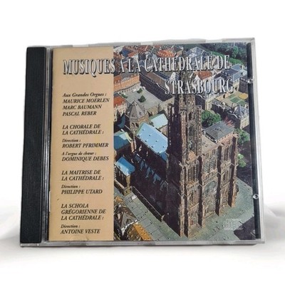 Musiques A La Cathedrale de Strasbourg - Moerlen, Baumann, Reber - CD - Orgel