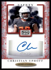 2021 SAGE HIT Autographs Red Christian Uphoff Auto #A189