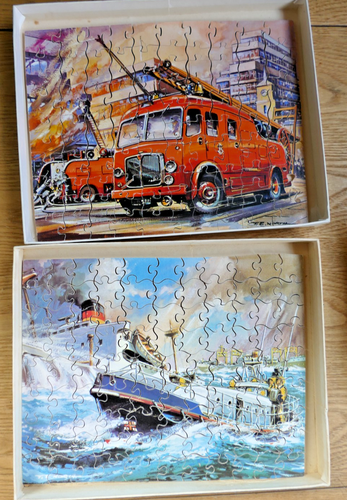 7 Wooden Jigsaws- 5 Hand cut by Victory Jigsaws and 2 children's jigsaws - Picture 3 of 8