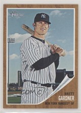 2011 Topps Heritage Brett Gardner #338 2k3