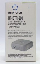 2-in-1 Musik-Sender/Empfänger Renkforce RF-B...