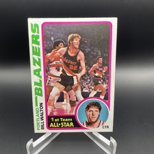 1978-79 Topps Basketball Bill Walton #1 1st Team All-Star HOF Portland