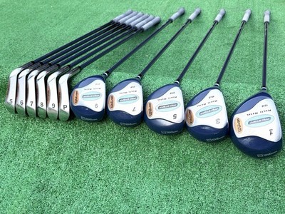 Wilson Pro Staff LH Ladies Women s Golf Club Set Irons 5-PW & Woods 1 3 5 7 9
