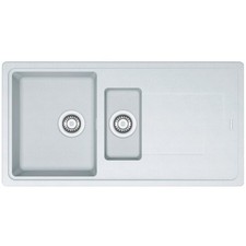 Franke Gemini GMD651WH 1.5 Bowl Polar White Tectonite Reversible Kitchen Sink
