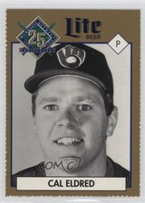 1994 Miller Brewing Milwaukee Brewers 25 Year Commemorative Cal Eldred 0q3
