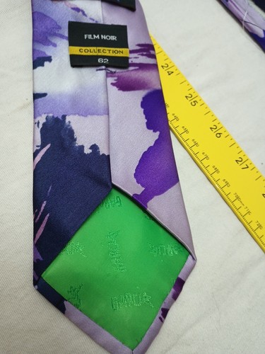 J. Garcia Signature Collection 100% Silk Tie Film Noir Collection 62 - Picture 9 of 9