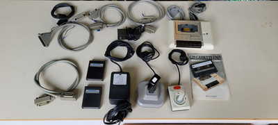 Commodore 64 Bundle C2N, Games, Cables, Joystick Manual, interconnect, Wiring