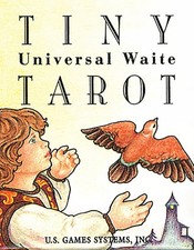 Tiny Universal Waite Tarot by Pamela Colman Smith (English) Cards Book