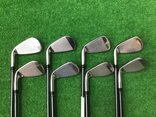 TaylorMade M2 2017 US Iron Set 5-9,Pw,Aw,Sw 8pc Flex Regular REAX 65 Graphite - Picture 3 of 5