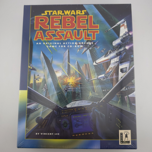 Star Wars: Rebel Assault, 1993, Big Box, New & Sealed - Picture 2 of 8