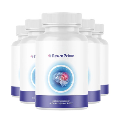 5-Pack Neuro Prime Capsules - NeuroPrime Natural Dietary Supplement - 300 Caps