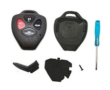Upgraded Replacement Key Fob Cover Shell Fit for Toyota 2008-203 Avalon / 1