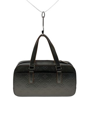 Louis Vuitton Shelton Monogram Leather Black Bag