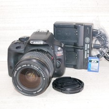 Canon EOS Rebel SL1 18MP DSLR Camera W 28-80MM Lens SHUTTER 6,401 