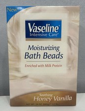 Vaseline ntensive Care Moisturizing Bath Beads Soothing Honey Vanilla 24oz