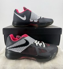 Sleek custom made KD 4 sneakers