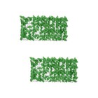  2 Pcs Gartenzaun Deko Gartendek Gartendekoration Zaundekorationen