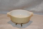 Vintage Pyrex Homestead Casserole Dish  1 Pint Speckled Beige Lid #471