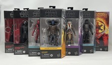 Hasbro Star Wars Black Series 6x Ahsoka Kylo Ren Cad Bane Drone Carnor Jax Hk87