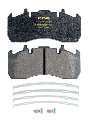 Plaquettes de frein à disque Textar réduction de bruit pour étrier 20560414