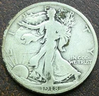 US 1918-D Walking Liberty Half  **