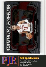 Trae Young 2024 Panini Prizm Draft Picks #7 Oklahoma Sooners Campus Legends