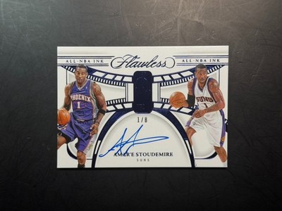 Amar'e Stoudemire 2023-24 Flawless All-NBA Ink Blue 1/8 Phoenix Suns #ALL-ASM