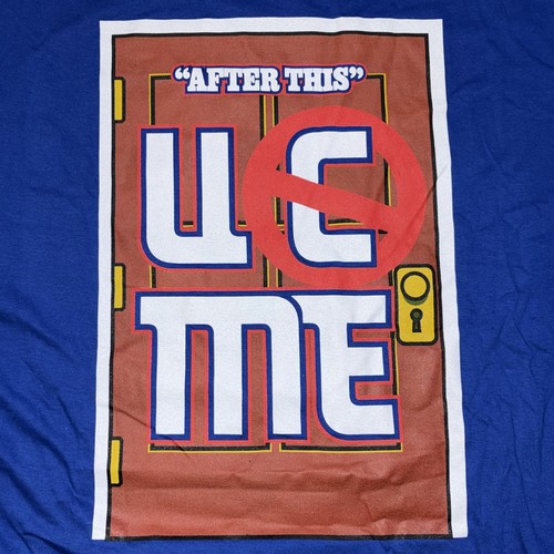 WWE Authentic John Cena Summerslam Shirt 2025 Farewell Tour NY Giants - 3XL - Picture 5 of 9