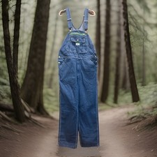 Liberty Bib Overalls Men's 36x32 Comfortable Fit Work Farmer Carpenter Denim