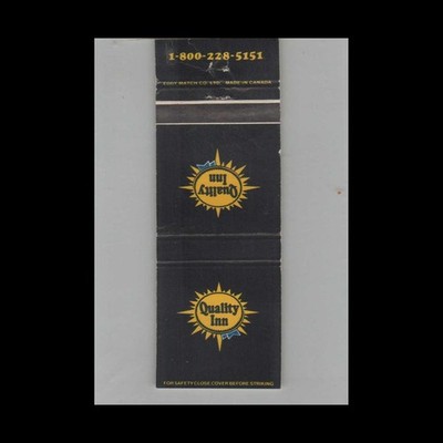 Matchbook Cover Quality Inn Pigeon Forge TN