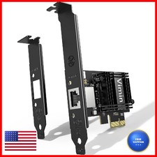 Vimin 10G Pcie 4.0 X1 Network Card Realtek Rtl8127At