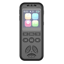 Voice Activated Digital Recorder with Long Recording Time and Portability